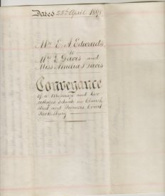 1898 Conveyance