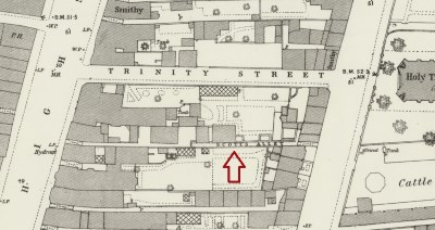 Scott's Alley in 1884