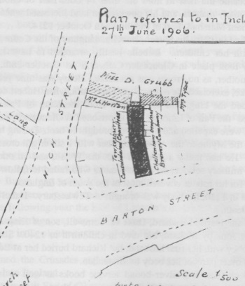 Plan Attached to the 1906 Indenture