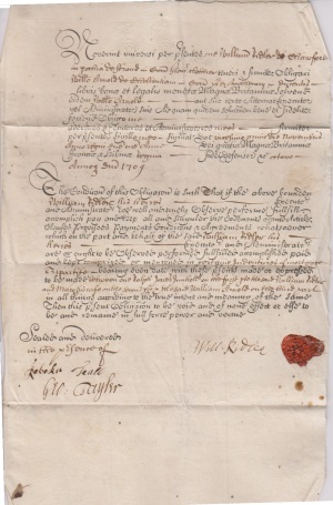 Bond inside main document
