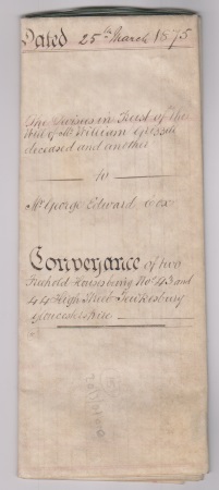 Cover, folded