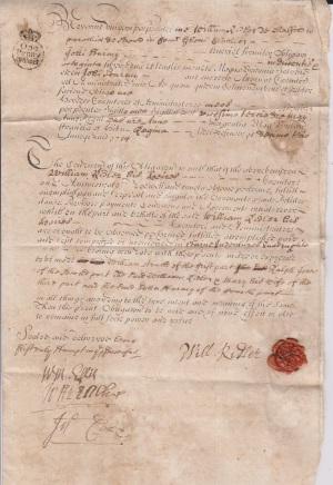 Bond inside main document