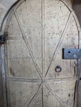 Sacristy door
