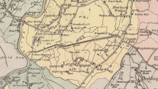 From OS Sheet 216, Surveyed: 1877 to 1888, Published: ca. 1892