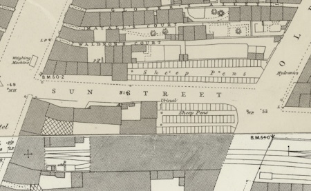 Sun Street in 1884