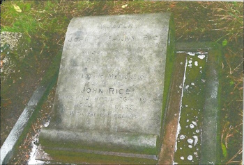 Walter’s burial plaque in Tewkesbury Cemetery