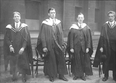 Graduation 1914 W.H. Struthers, 2nd from right
