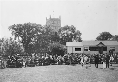 1928 the sports field in Swilgate<br>(still the Cricket Club ground)