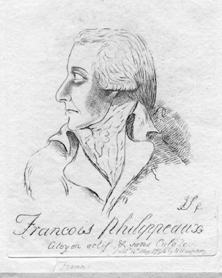 Philip Francis (1740-1818)<br>by James Sayers, published 1794